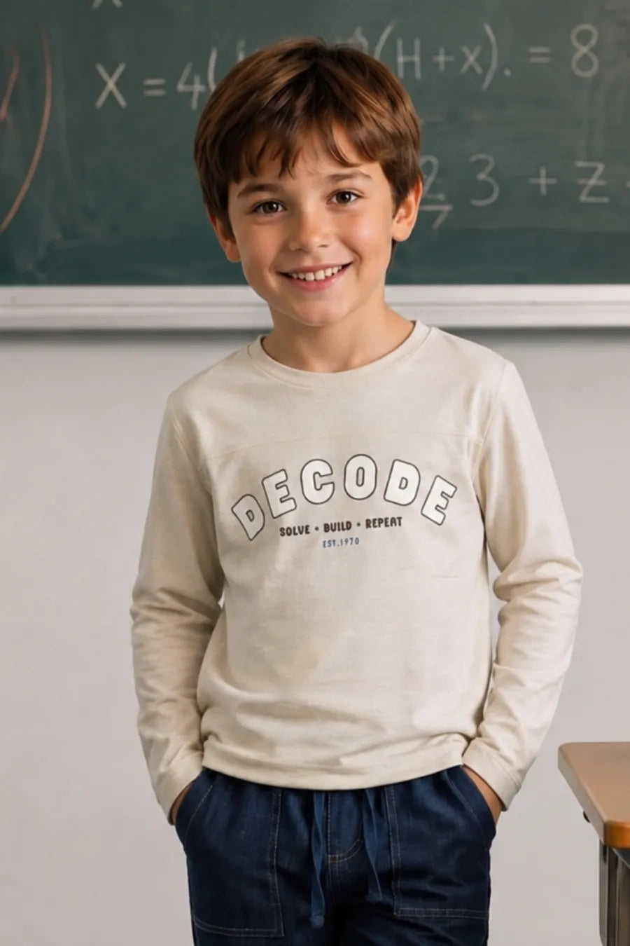 BOYS LONG-SLEEVE T-SHIRT