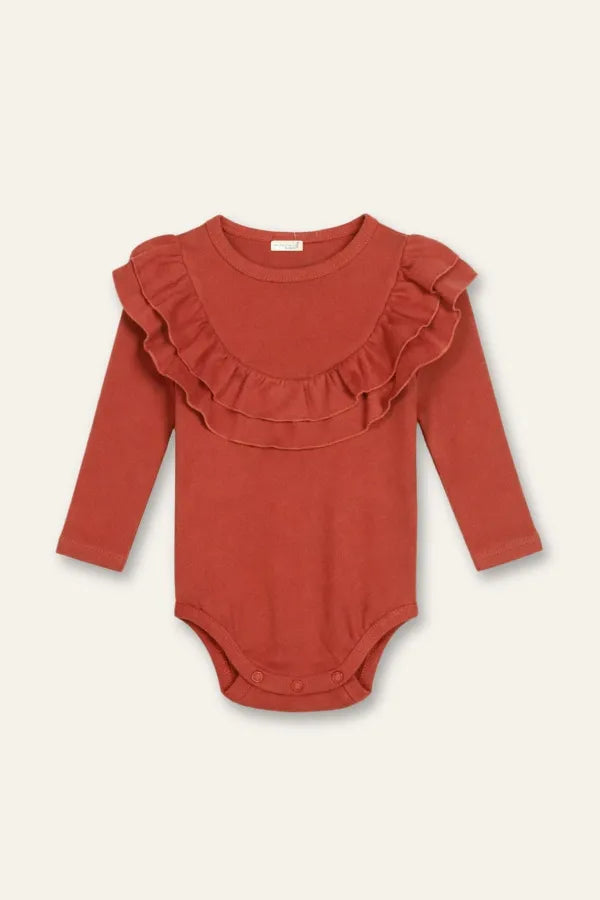 BABY RUFFLED BODYSUIT
