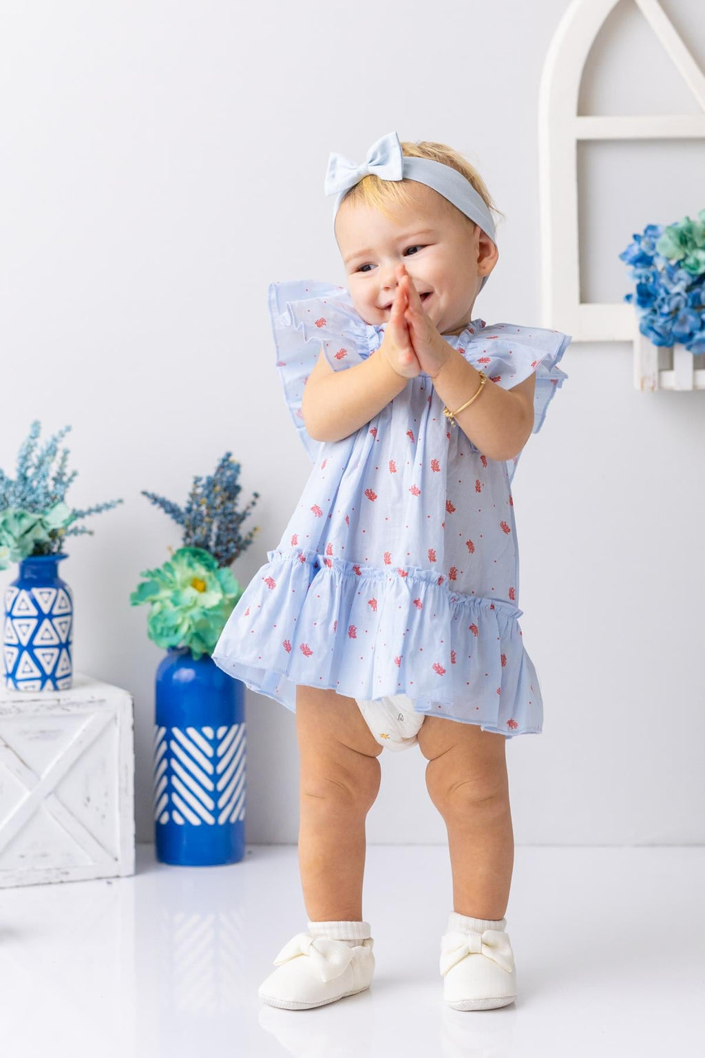 BABY CORAL DRESS