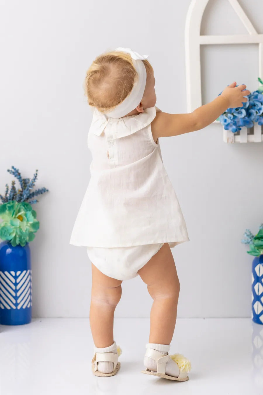 BABY RUFFLED DRESS