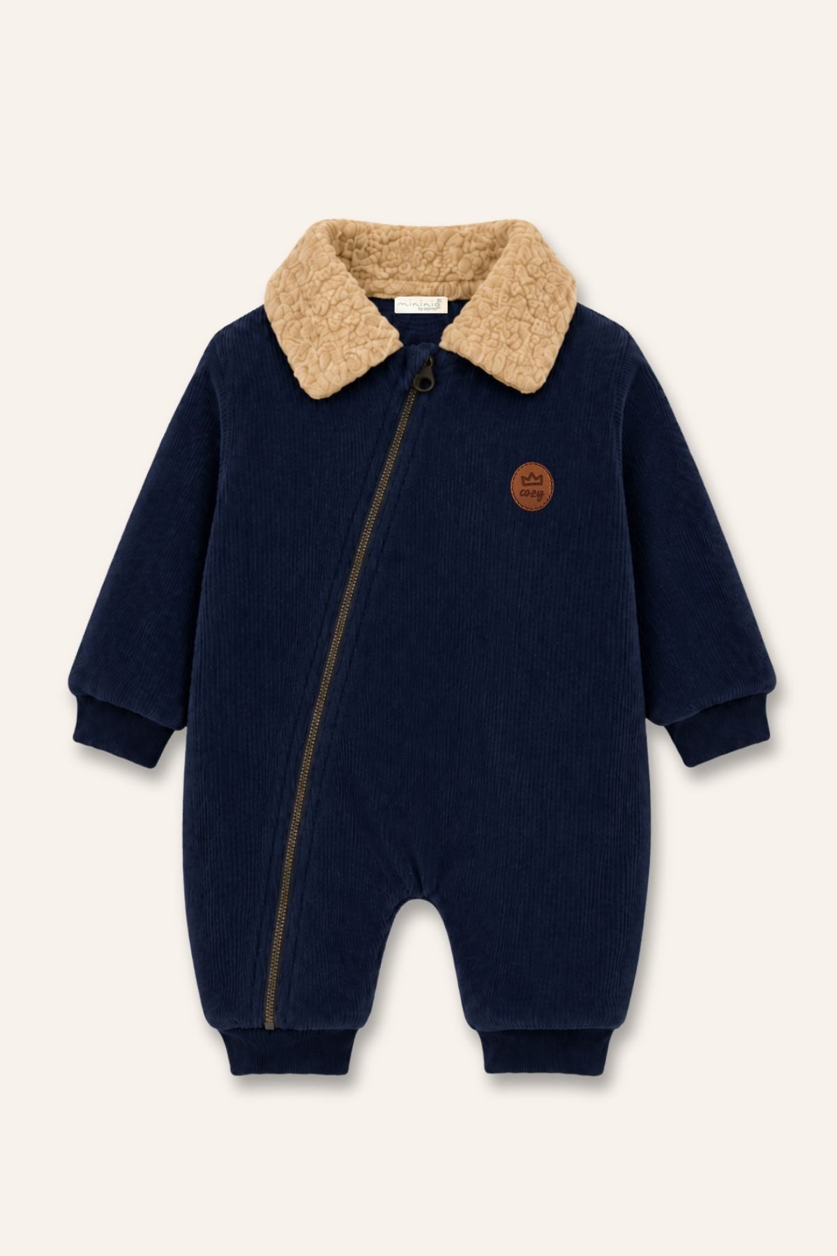 BABY BOY PLUSH JUMPSUIT