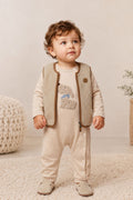 BABY BOY VEST JUMPSUIT SET