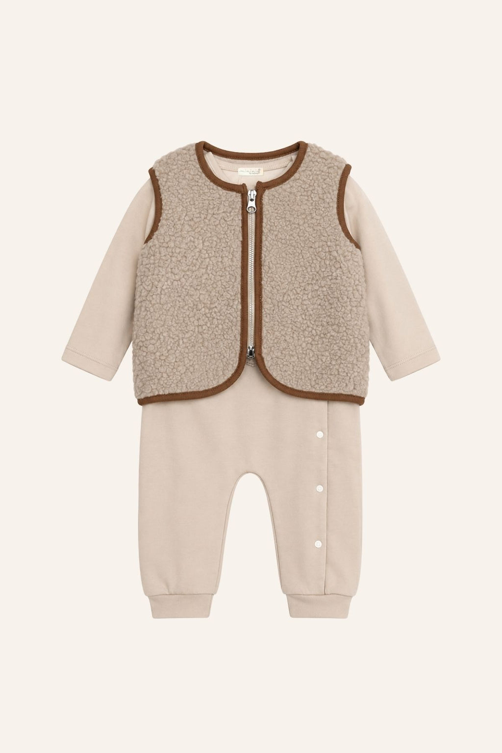 BABY BOY VEST JUMPSUIT SET