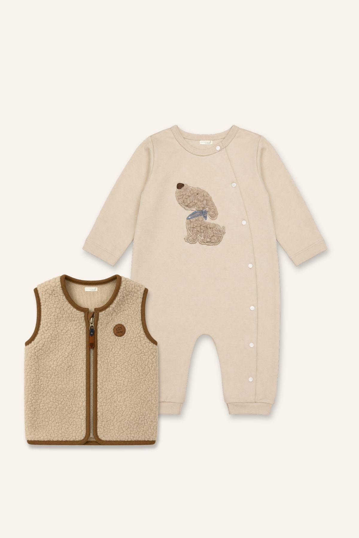 BABY BOY VEST JUMPSUIT SET