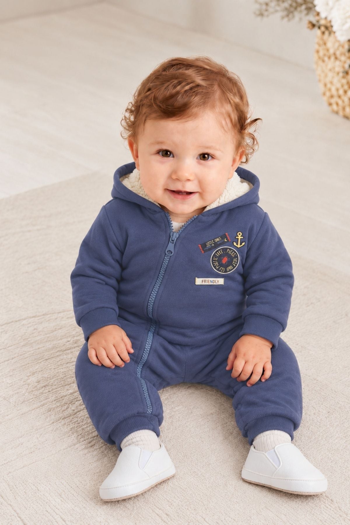 BABY BOY COSMONAUT JUMPSUIT