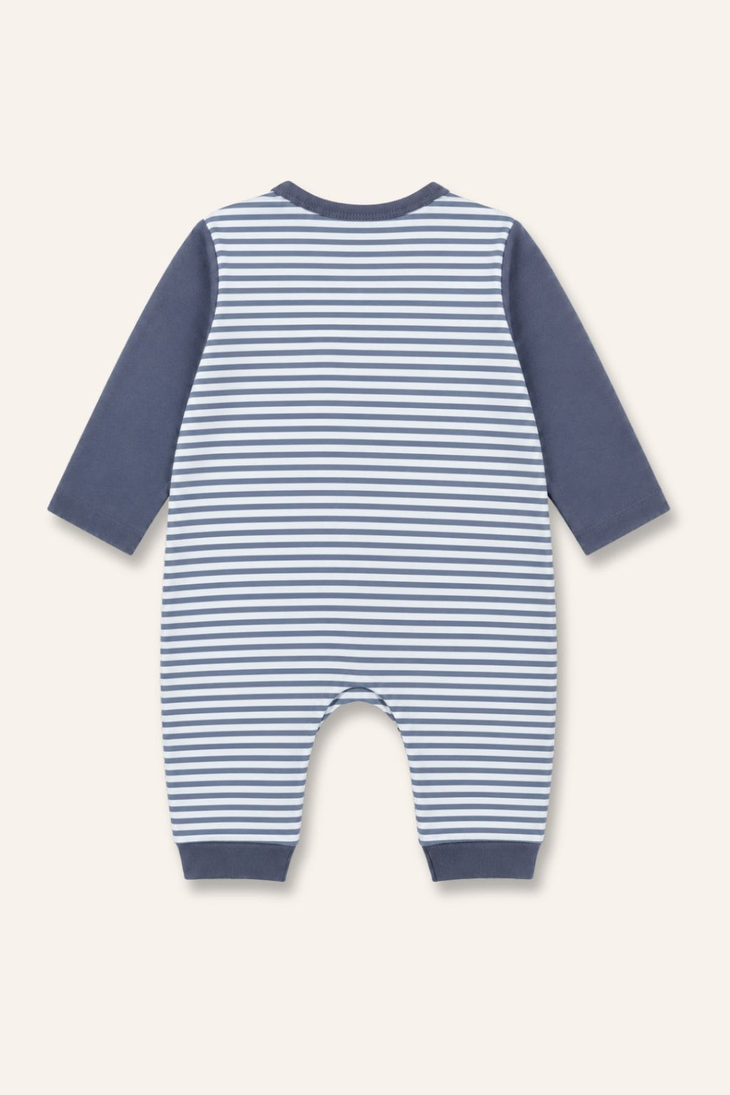 BABY BOY STRIPED JUMPSUIT