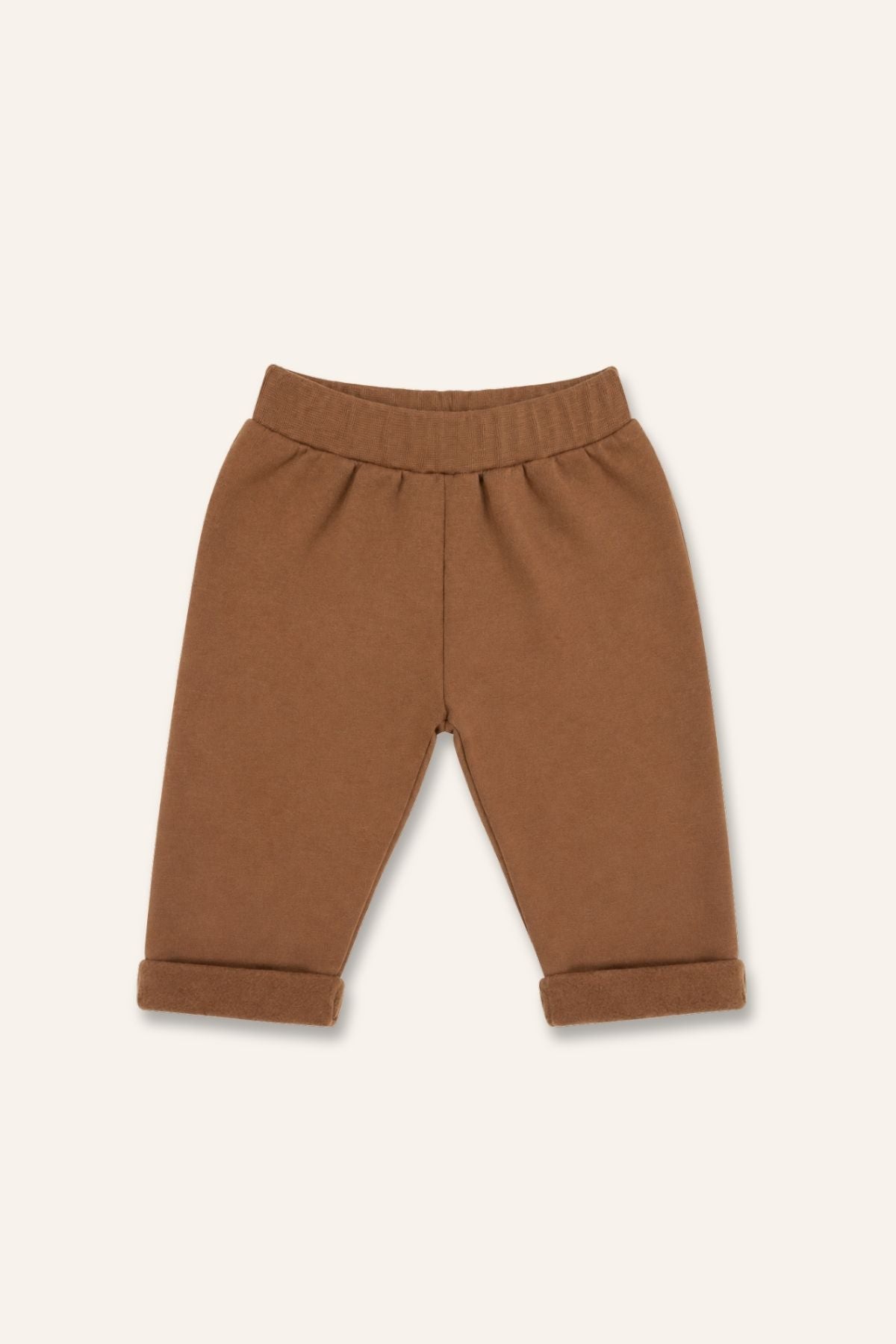 BABY BOY PLUSH COAT BADI PANTS 3-PIECE SET