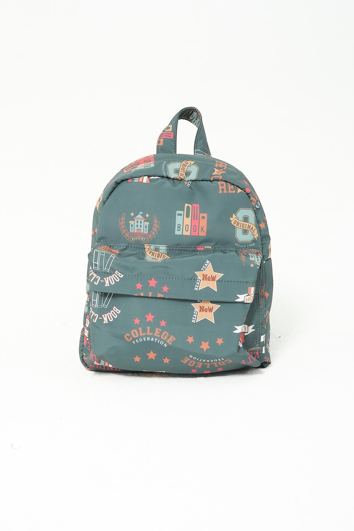 KIDS PATTERNED BACKPACK