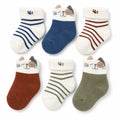 CSYC1014 6 PCS STRIPED SOCKS MIX