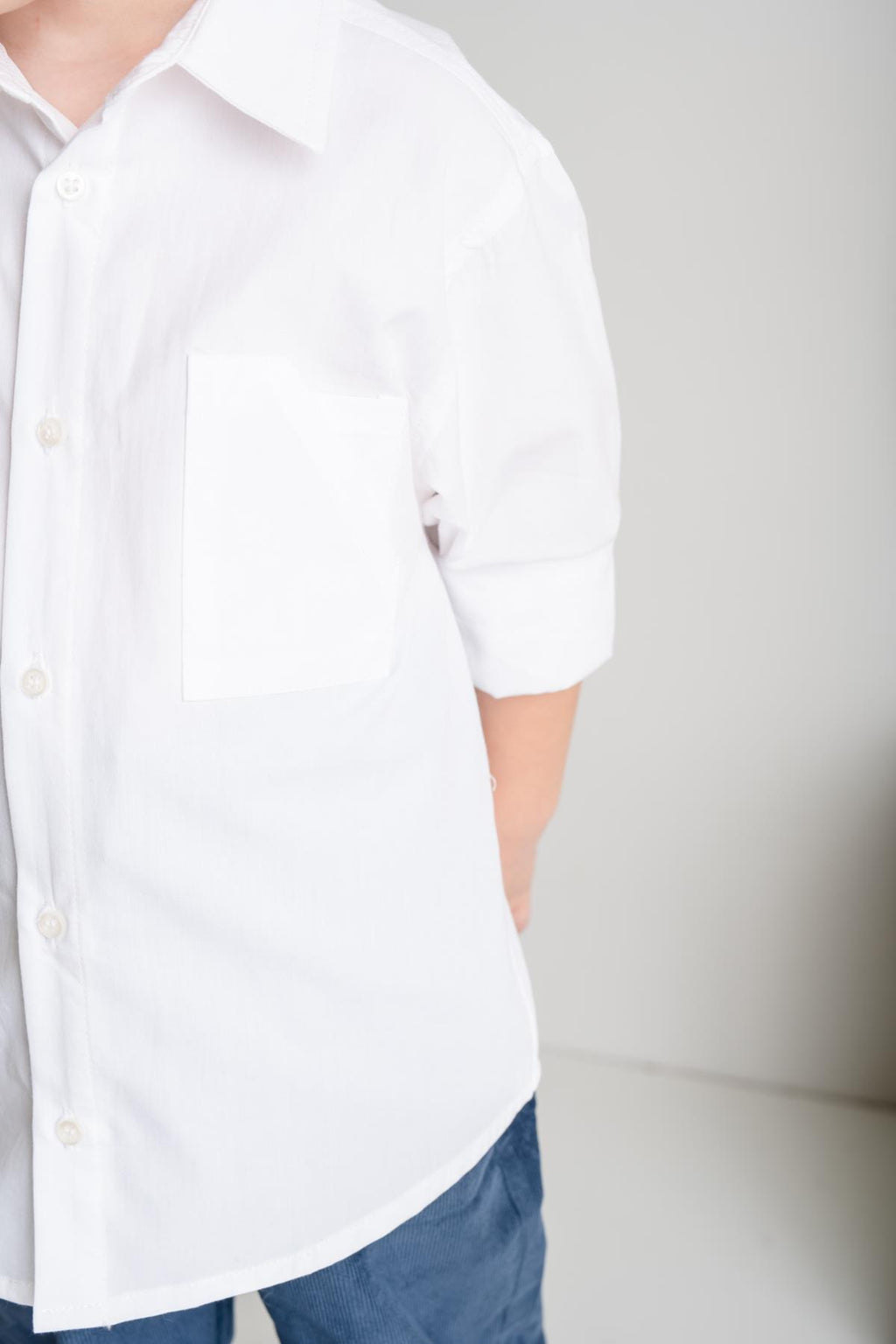 BOYS POPLIN SHIRT