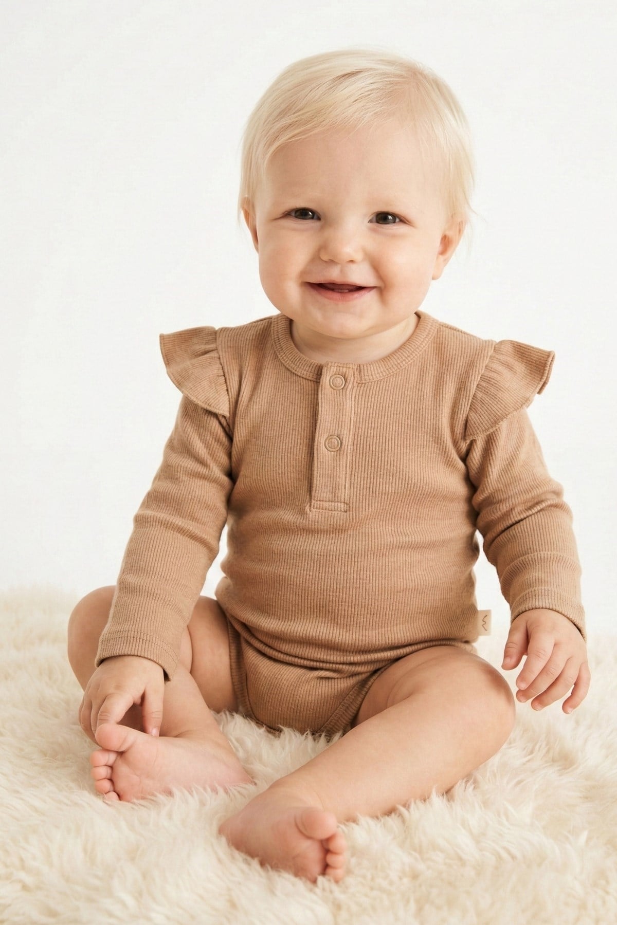 RUFFLED BODYSUIT