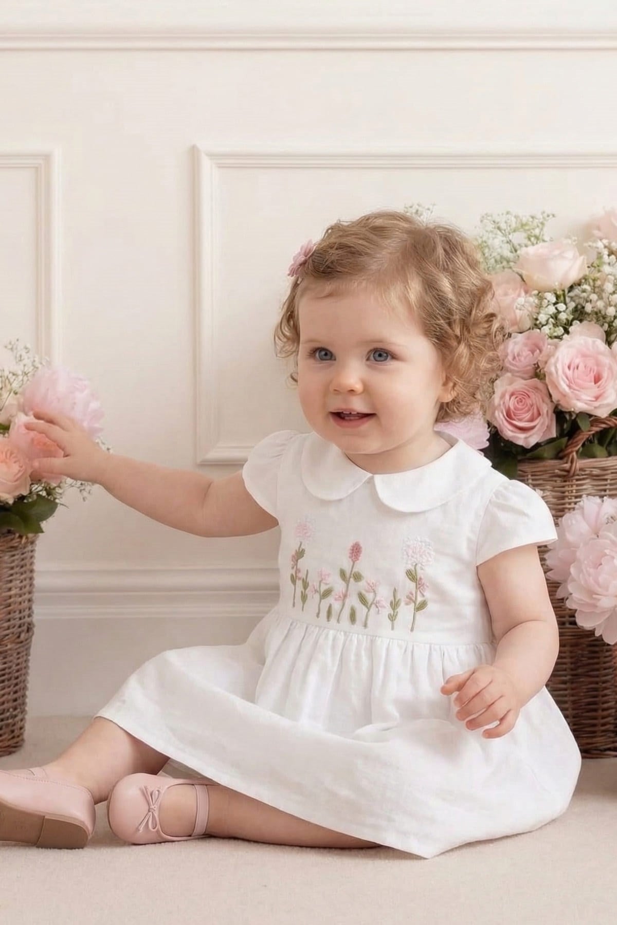 BABY EMBROIDERED DRESS