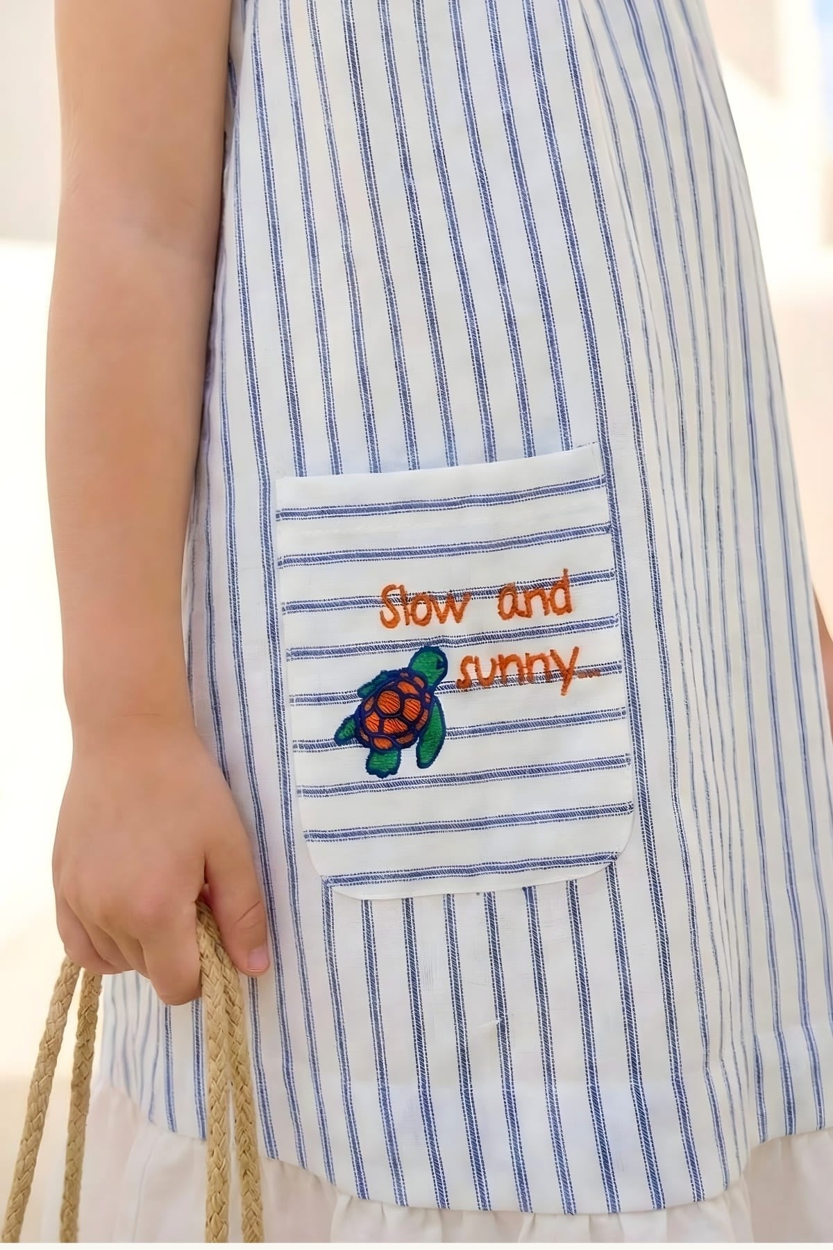 GIRLS PATTERNED DRESS