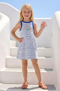 GIRLS STRIPED DRESS