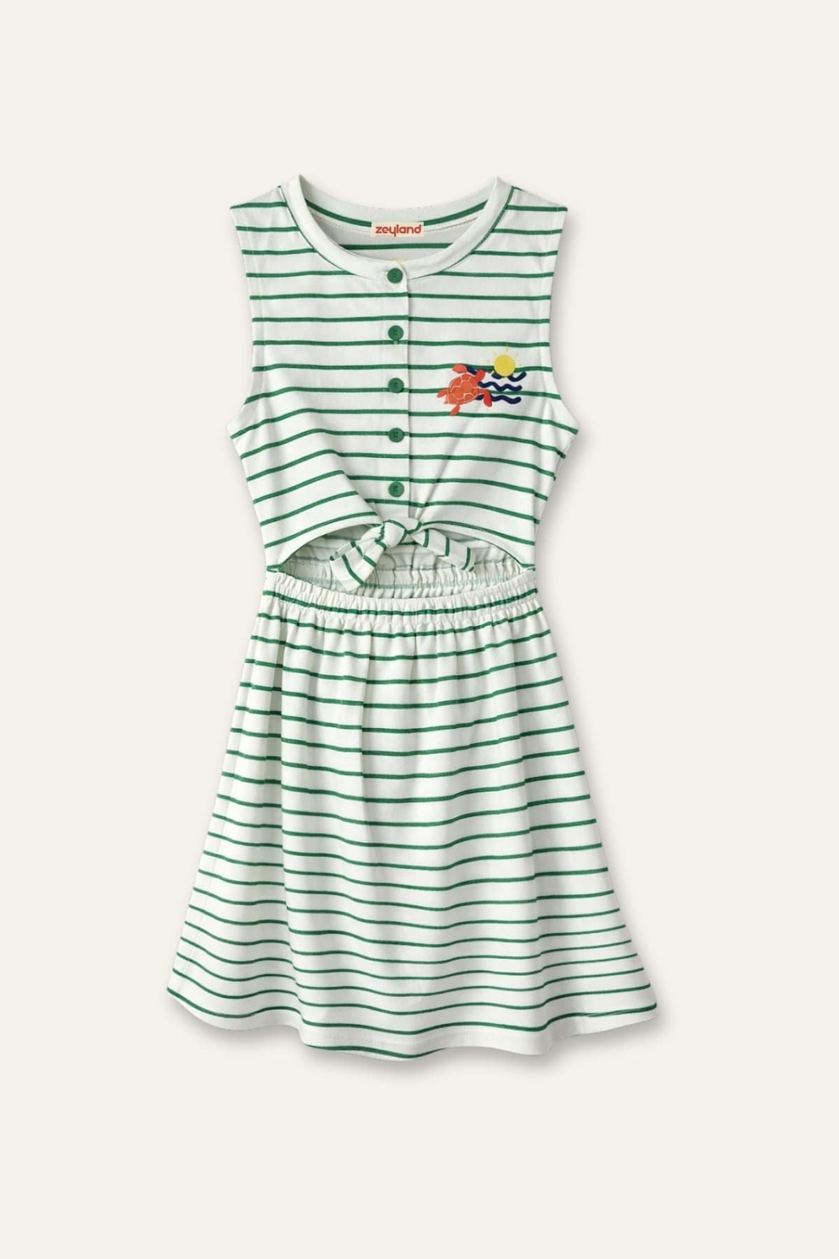 GIRLS STRIPED DRESS