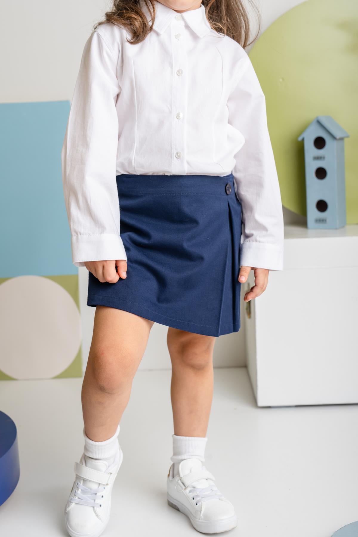 GIRLS GABARDINE SKIRT