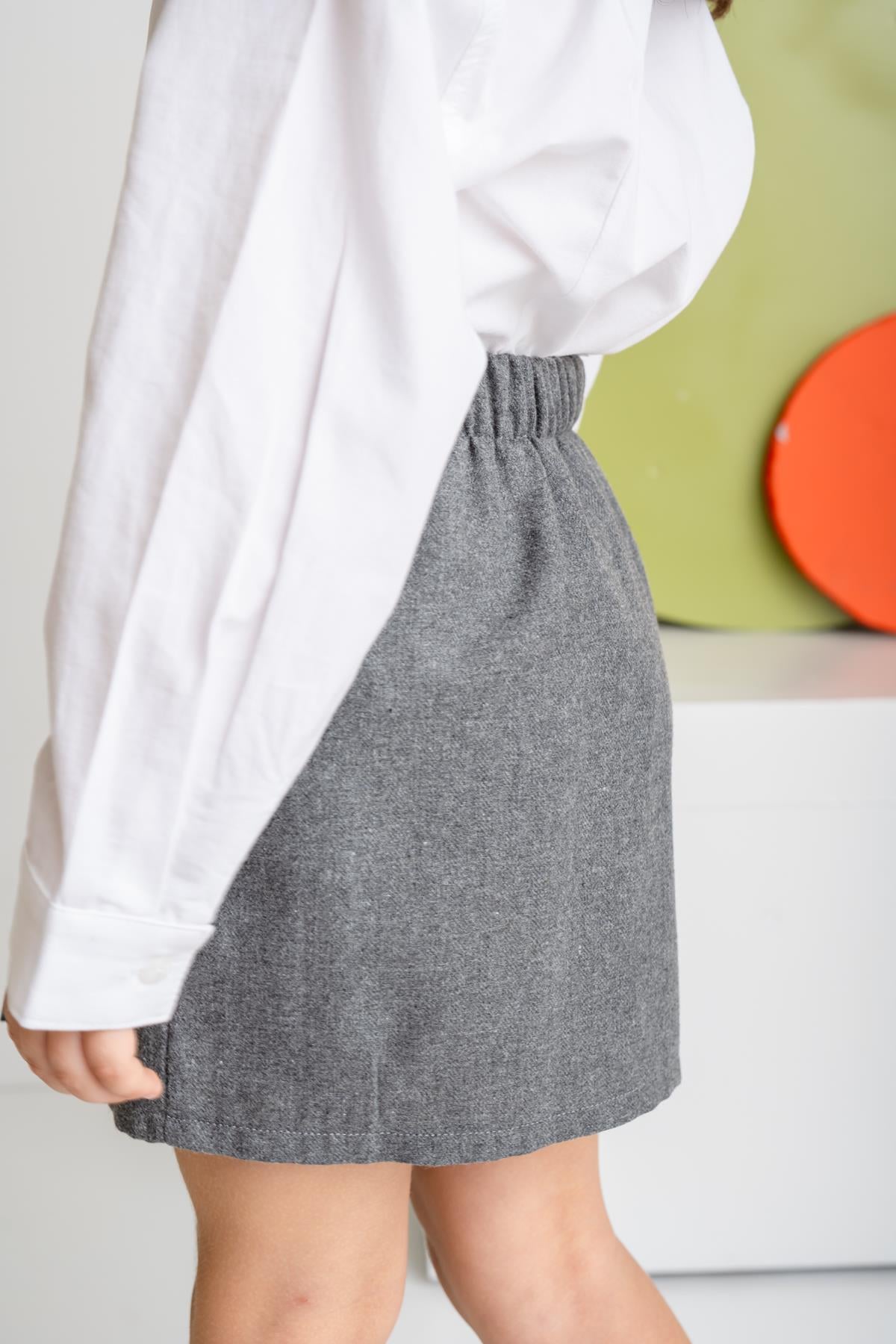 GIRLS PLEATED SKIRT