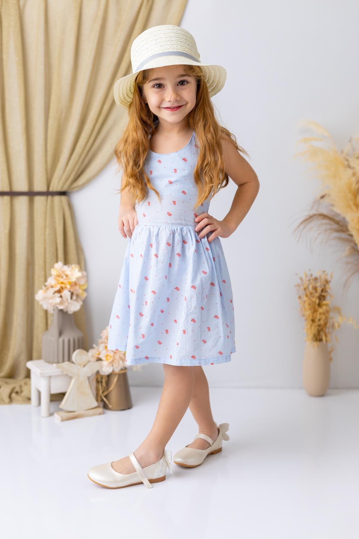 GIRLS FLORAL DRESS