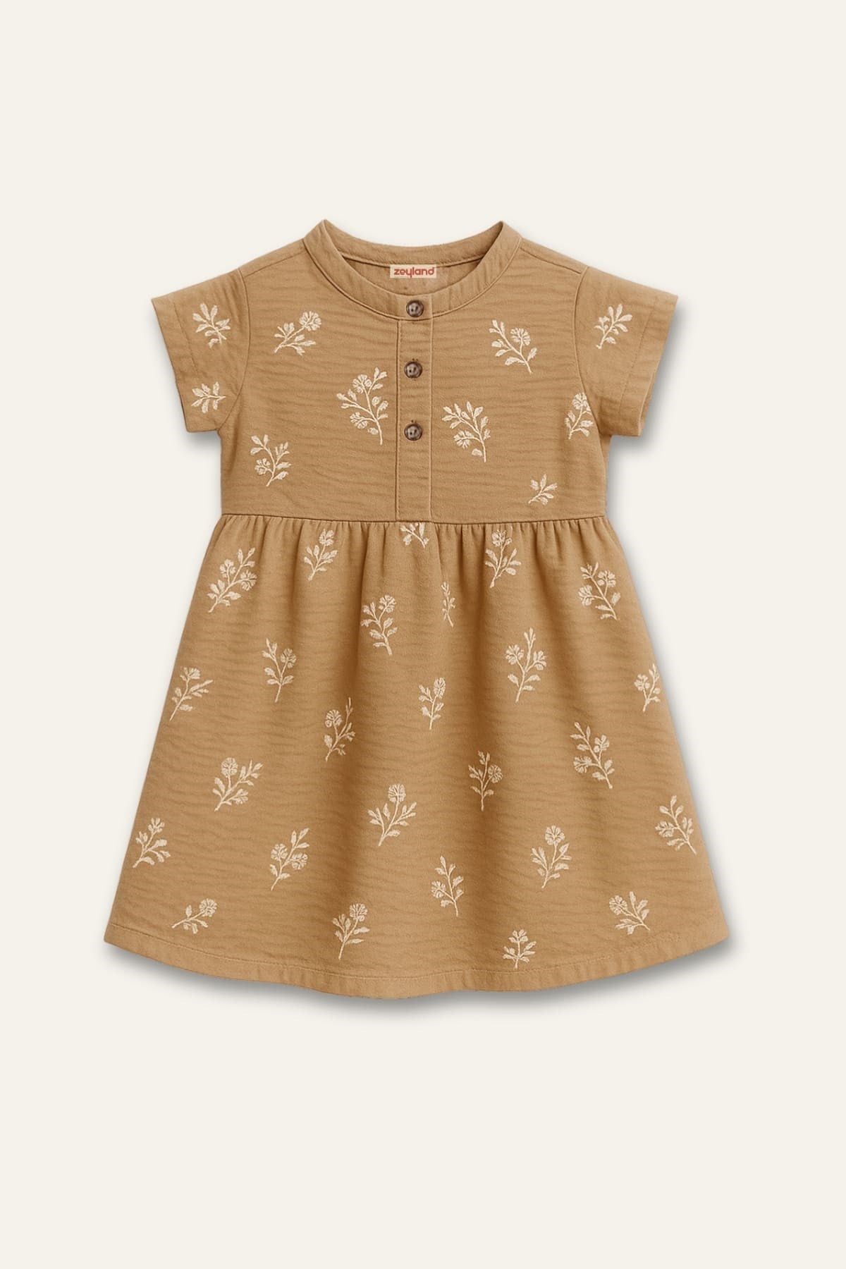 GIRLS BUTTONED DRESS