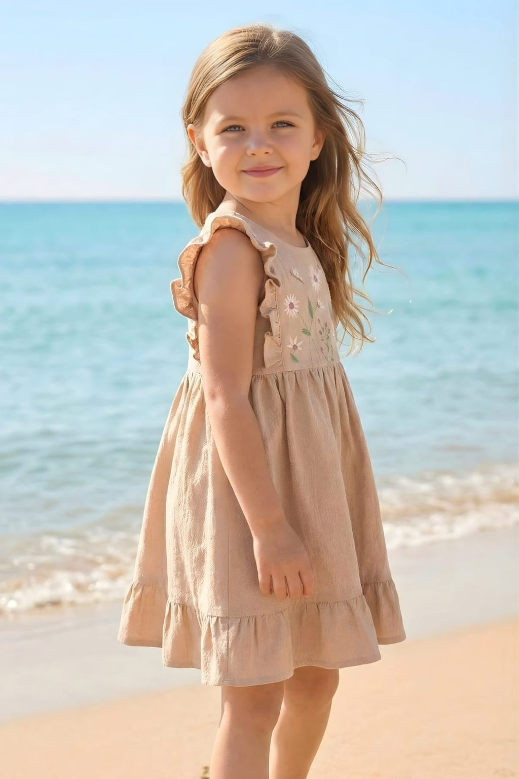 GIRLS EMBROIDERED DRESS