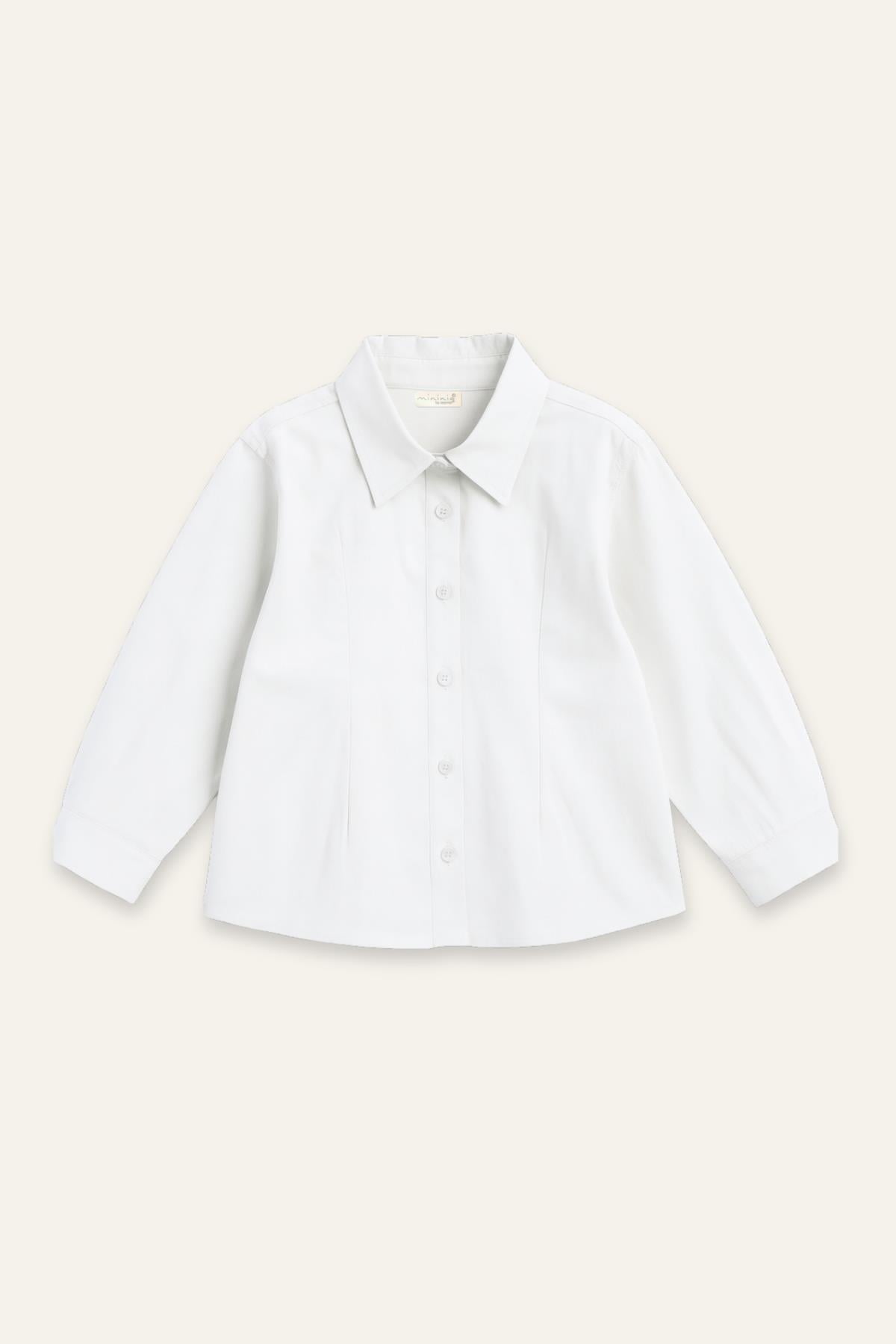 GIRLS POPLIN SHIRT
