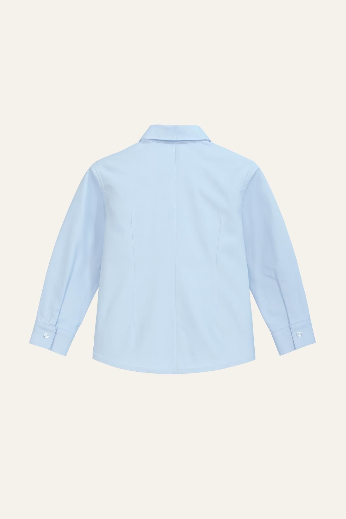 GIRLS POPLIN SHIRT