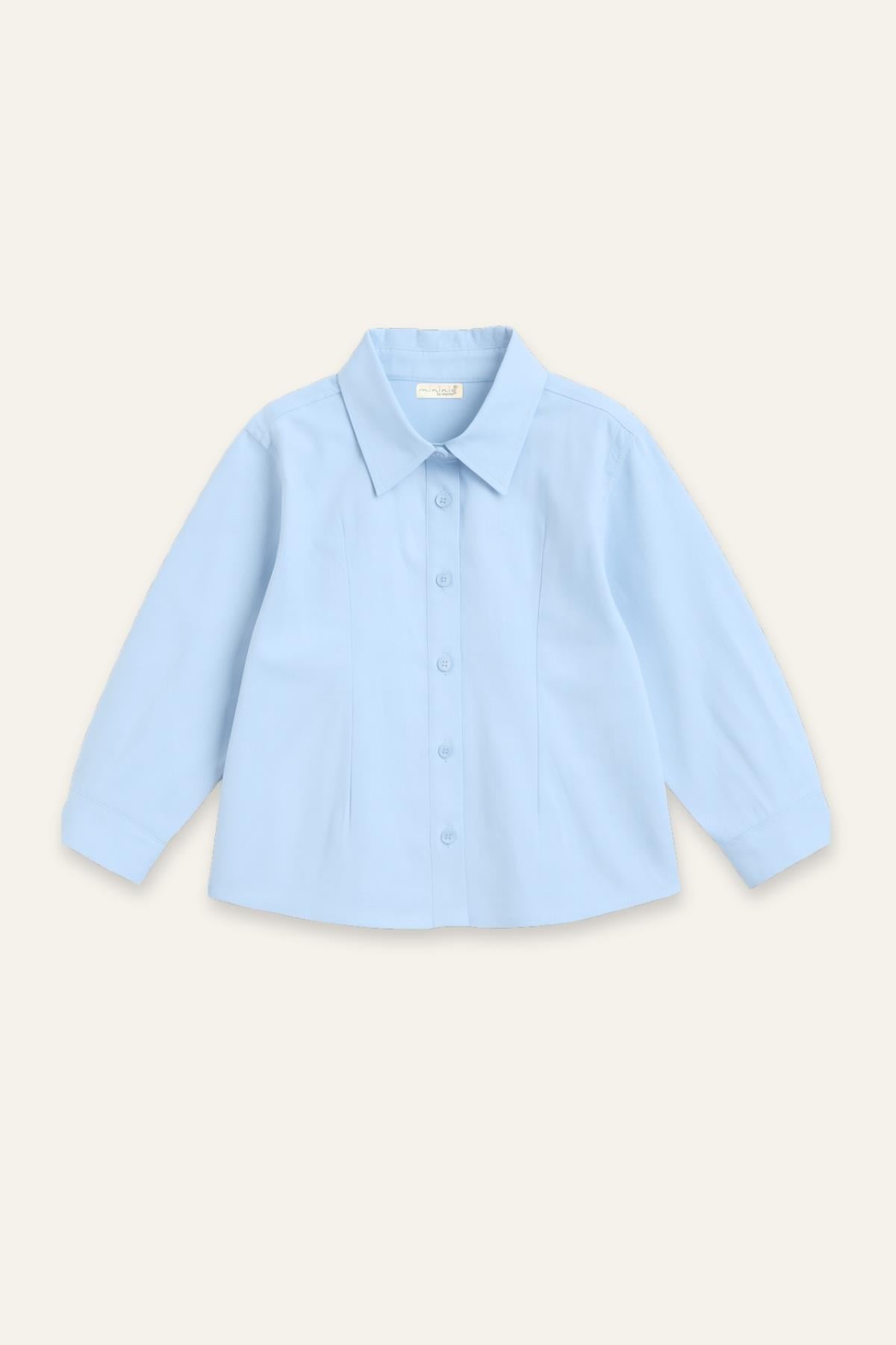 GIRLS POPLIN SHIRT
