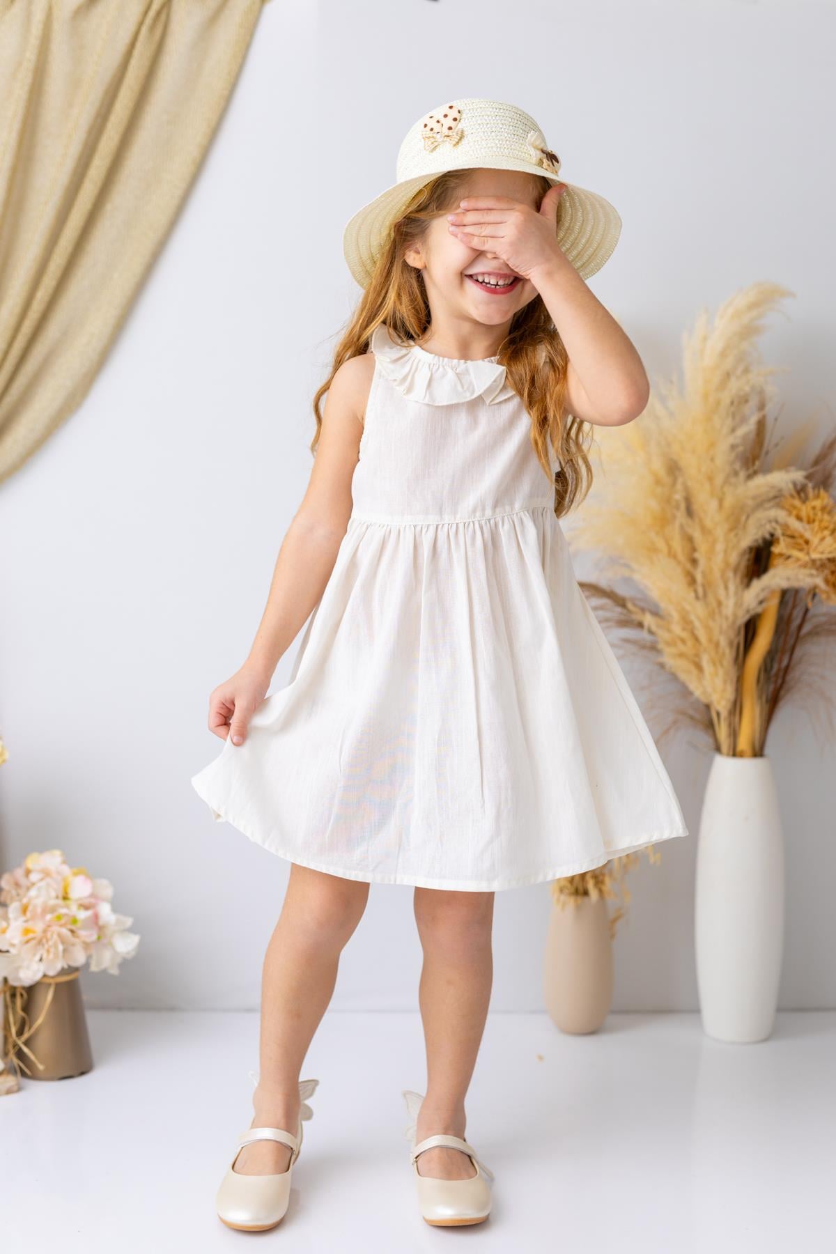 GIRLS RUFFLED DRESS